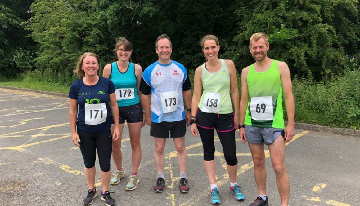 2018 Chuggers at the Worcestershire Mid Week Run Redditch